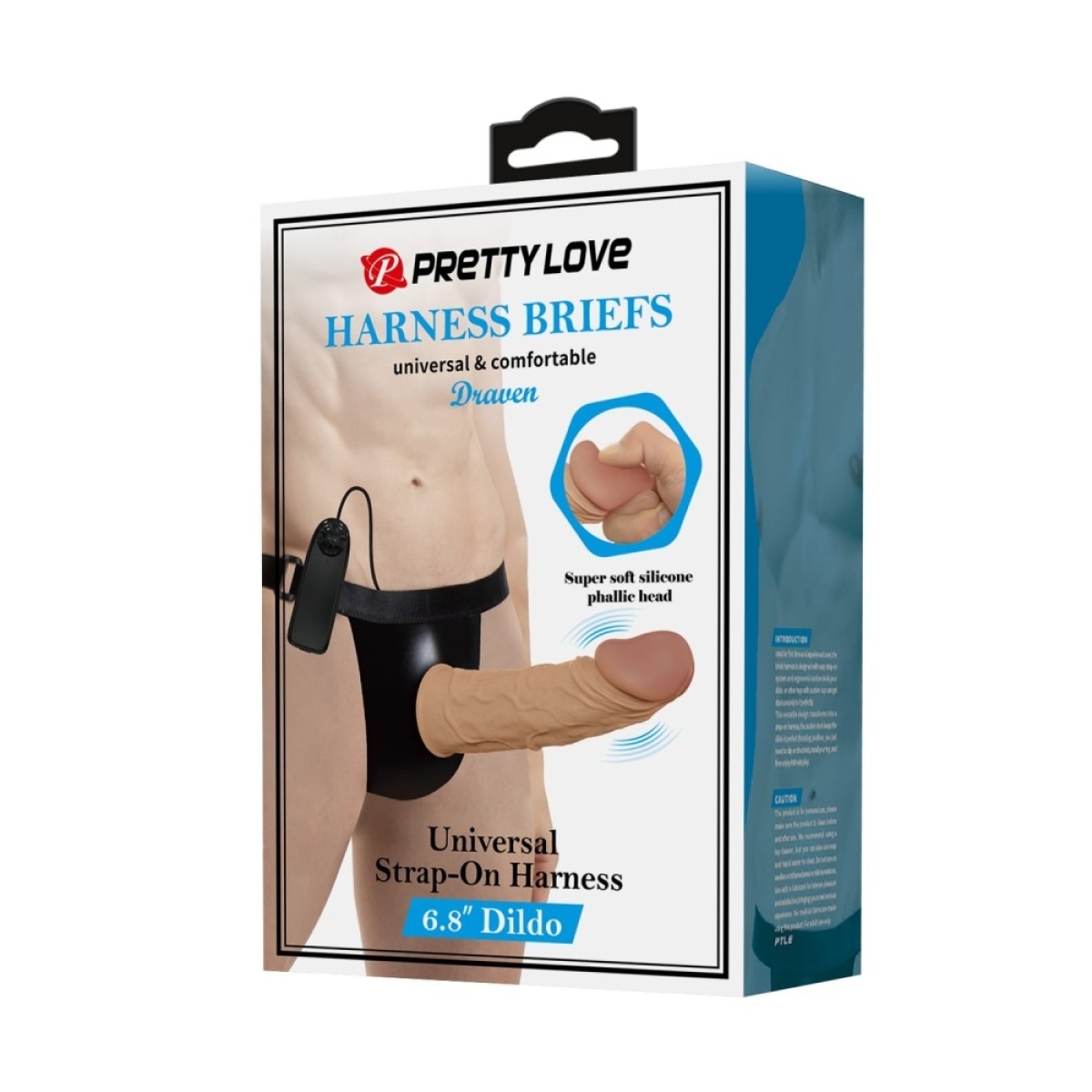 gode ceinture vibrant draven pretty love 16 x 45cm 1