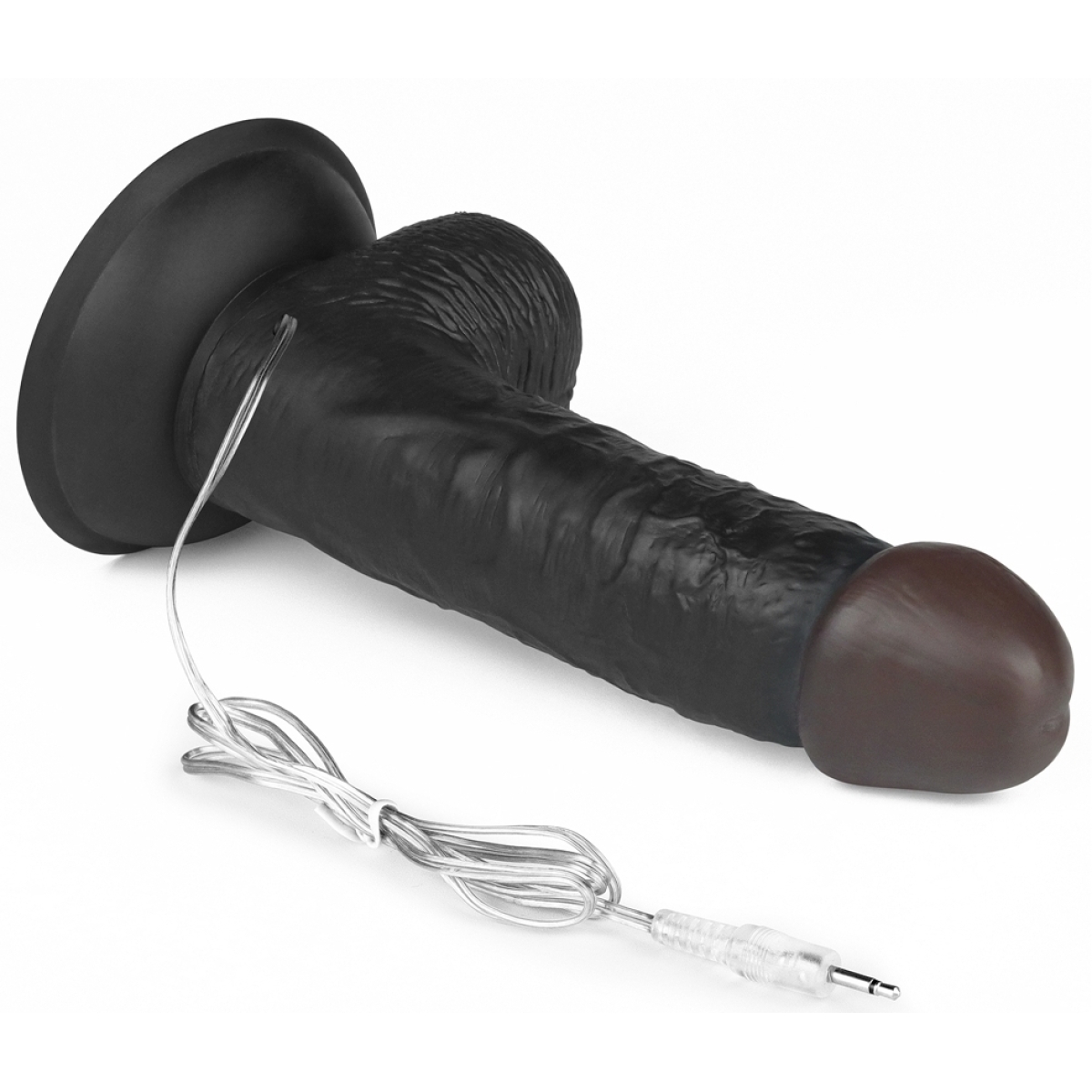 gode ceinture vibrant easy strap on 12 x 37 cm marron 10