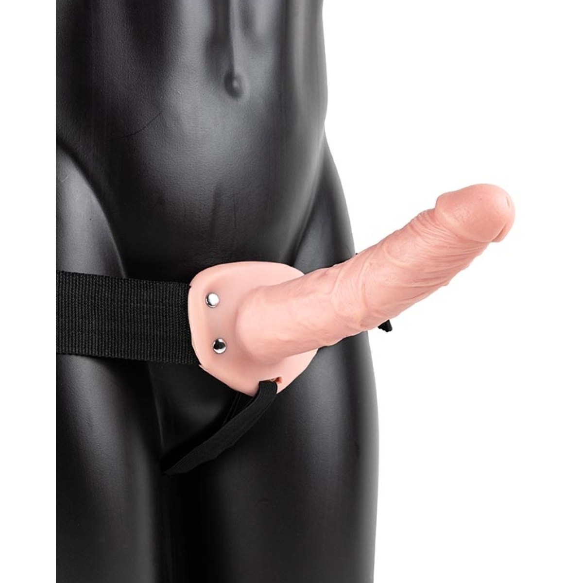 gode ceinture vibrant hollow vibe realrock 20 x 45cm 2