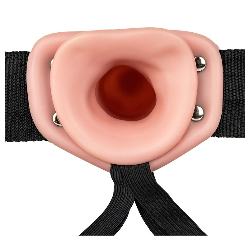 gode ceinture vibrant hollow vibe realrock 20 x 45cm 3
