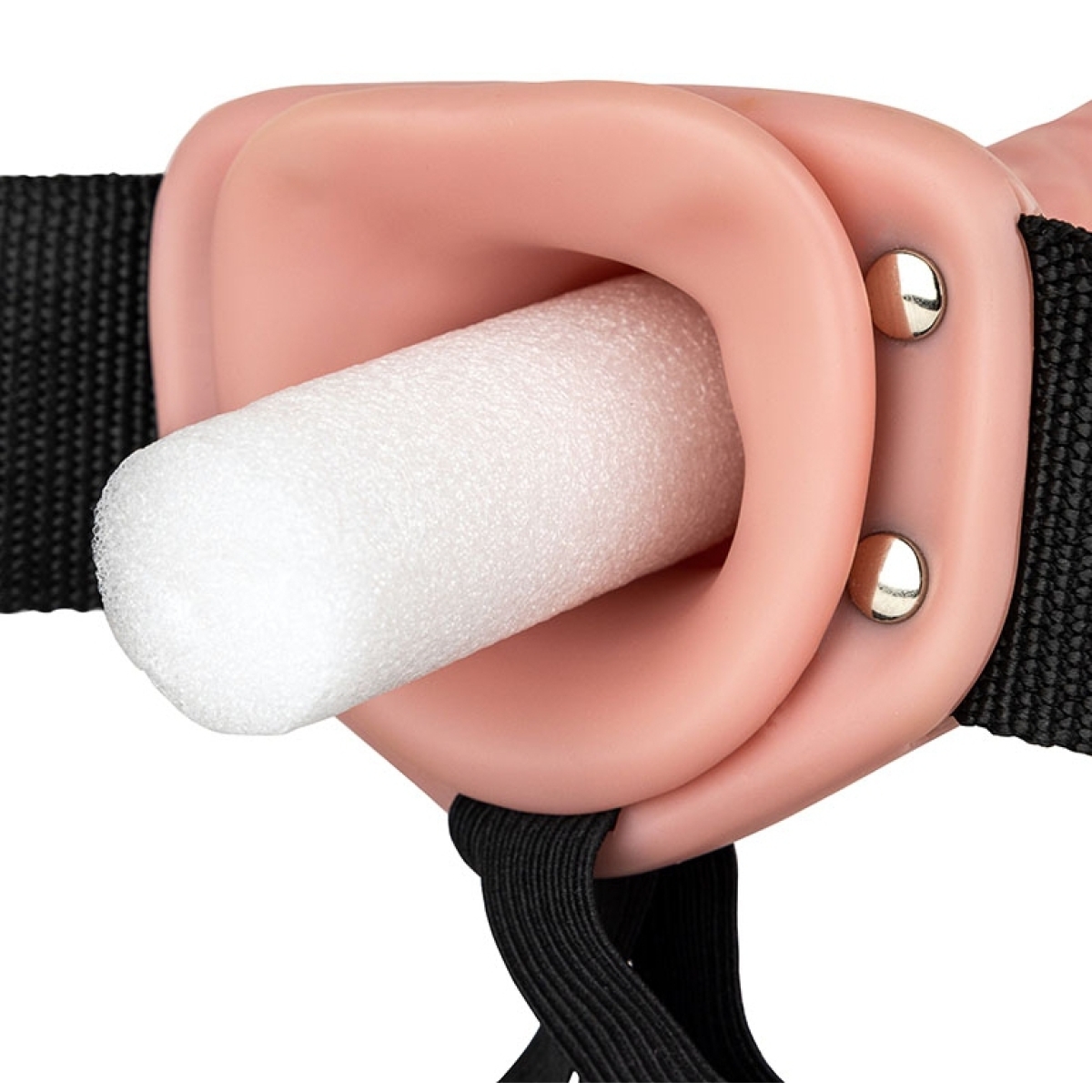 gode ceinture vibrant hollow vibe realrock 20 x 45cm 4