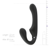 gode ceinture vibrant sans harnais avery 12 x 35cm 12