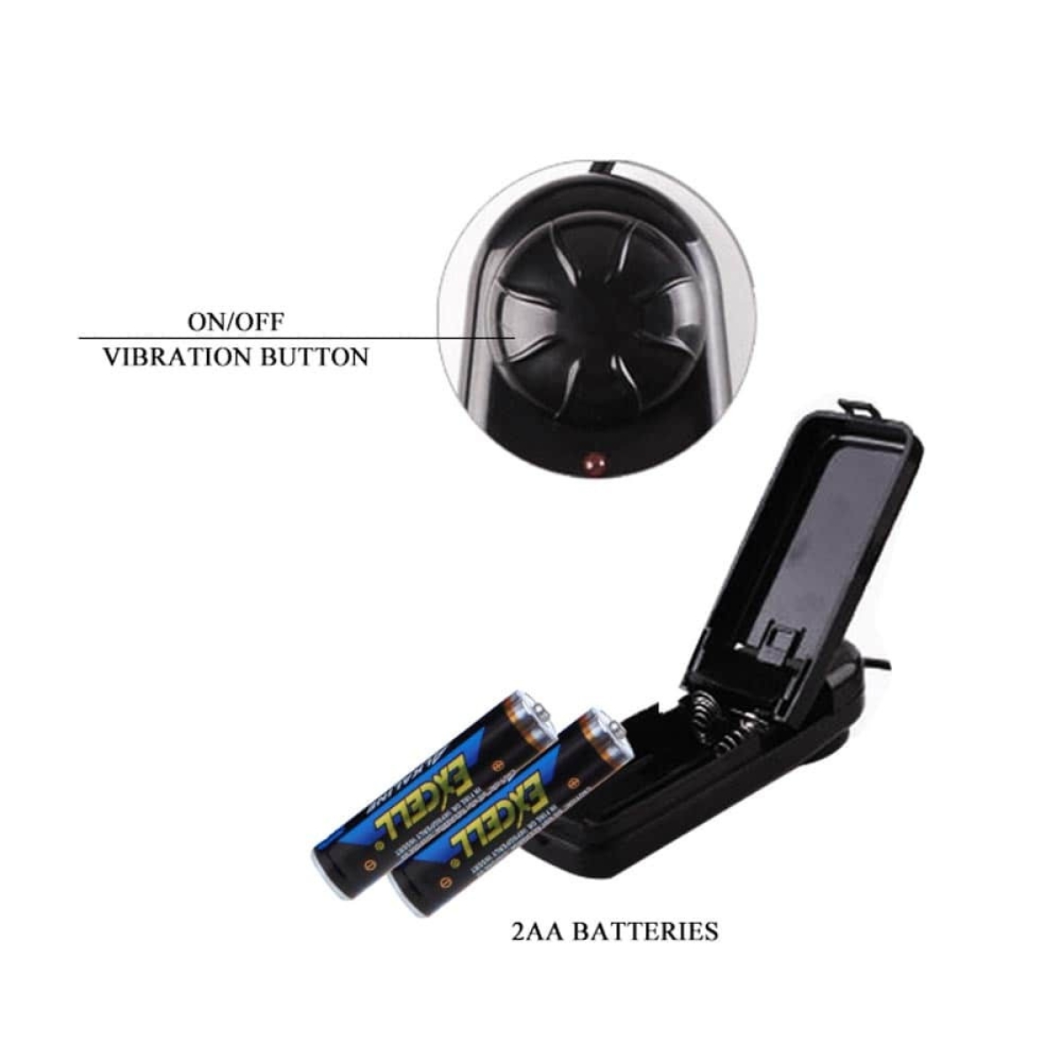 gode ceinture vibrant strap on hollow 17 x 45 cm 2