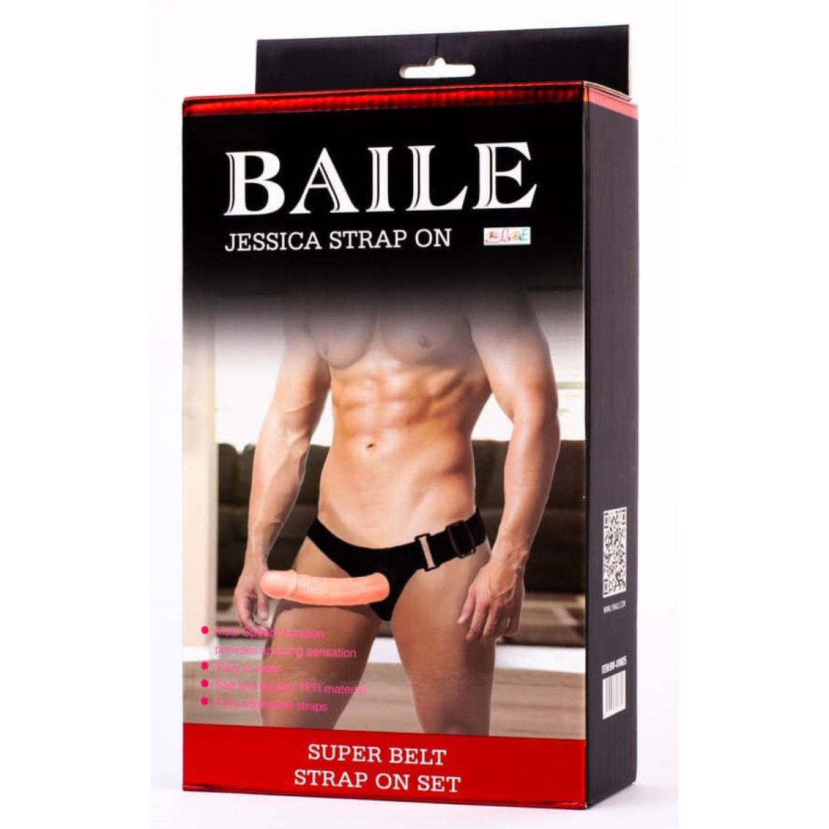 gode ceinture vibrant strap on men 17 x 4 cm 1