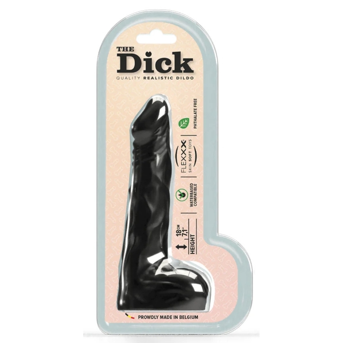 gode chasten the dick 145 x 35 cm noir 1