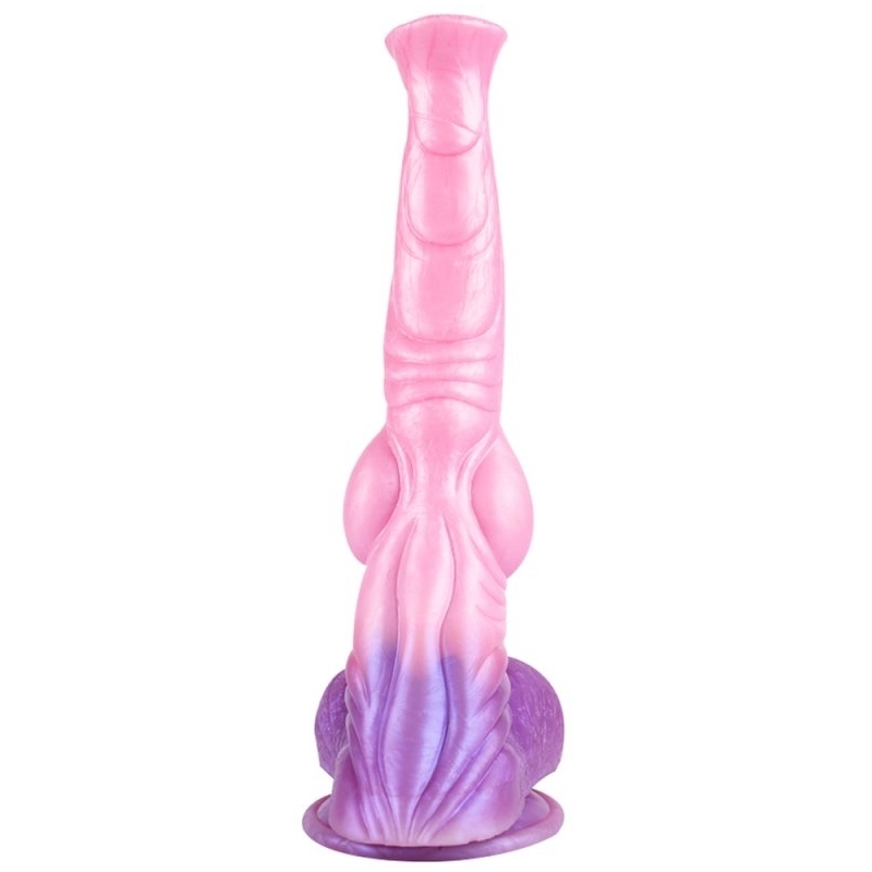 gode cheval pinky stallion 23 x 6cm rose violet 3