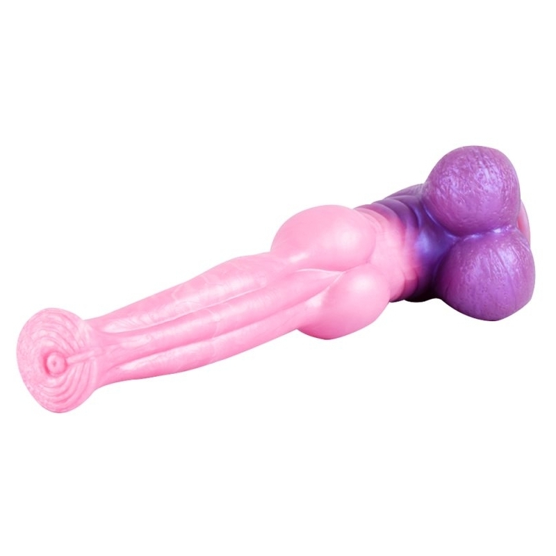 gode cheval pinky stallion 23 x 6cm rose violet 6