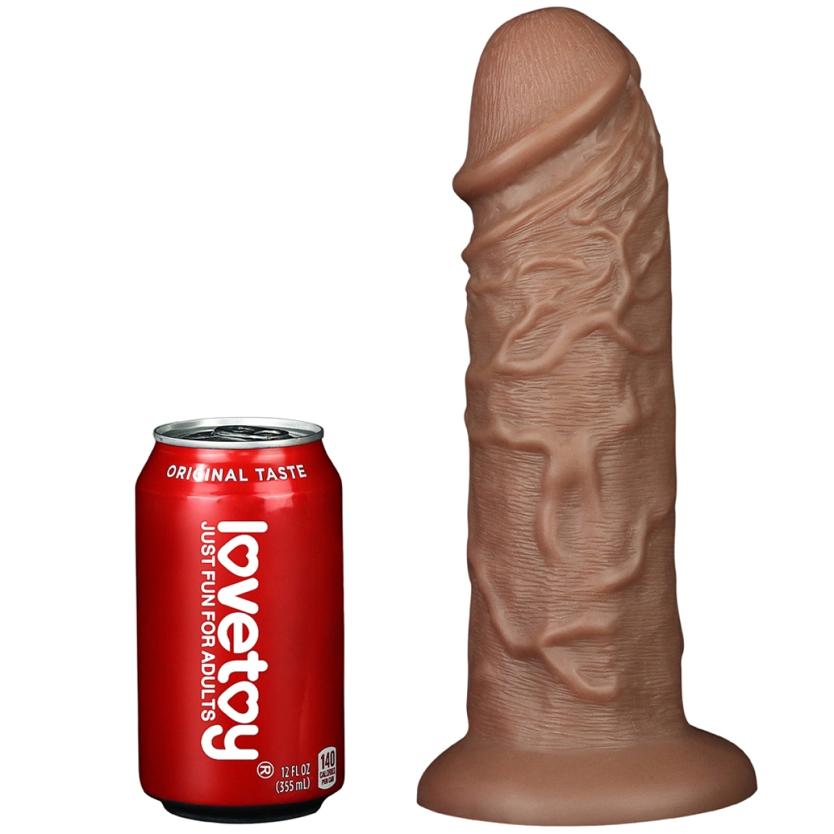 gode chubby dildo 23 x 65 cm marron 12