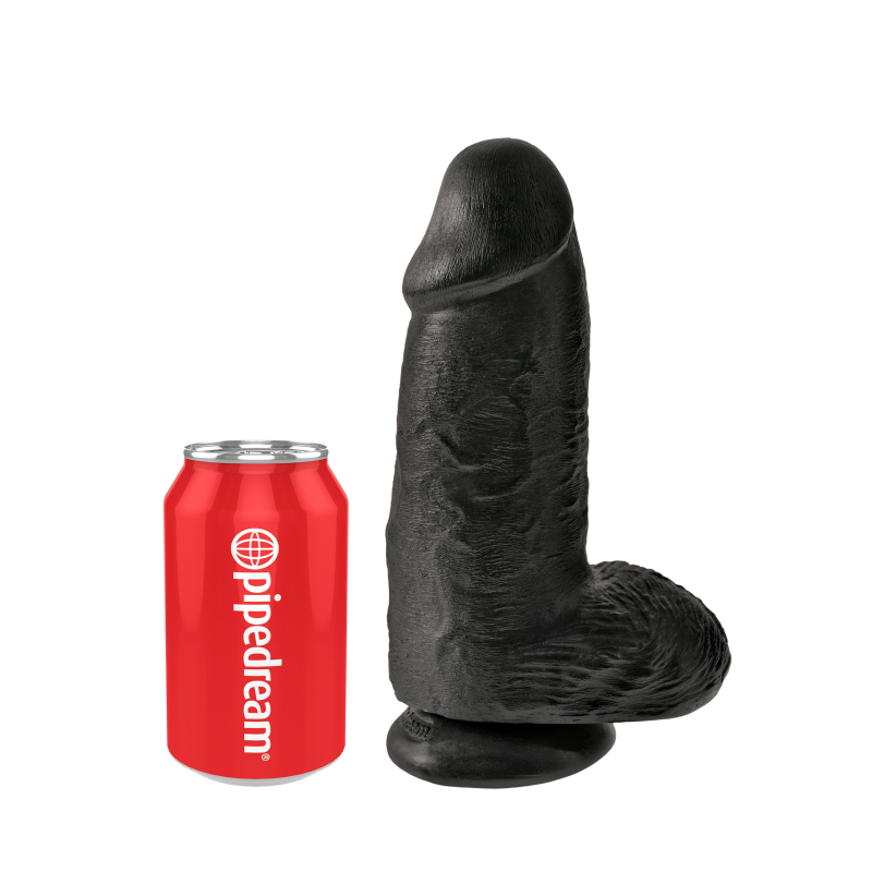 gode chubby noir 18 x 76cm