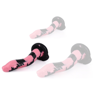 gode cobra snake m 22 x 6cm noir rose