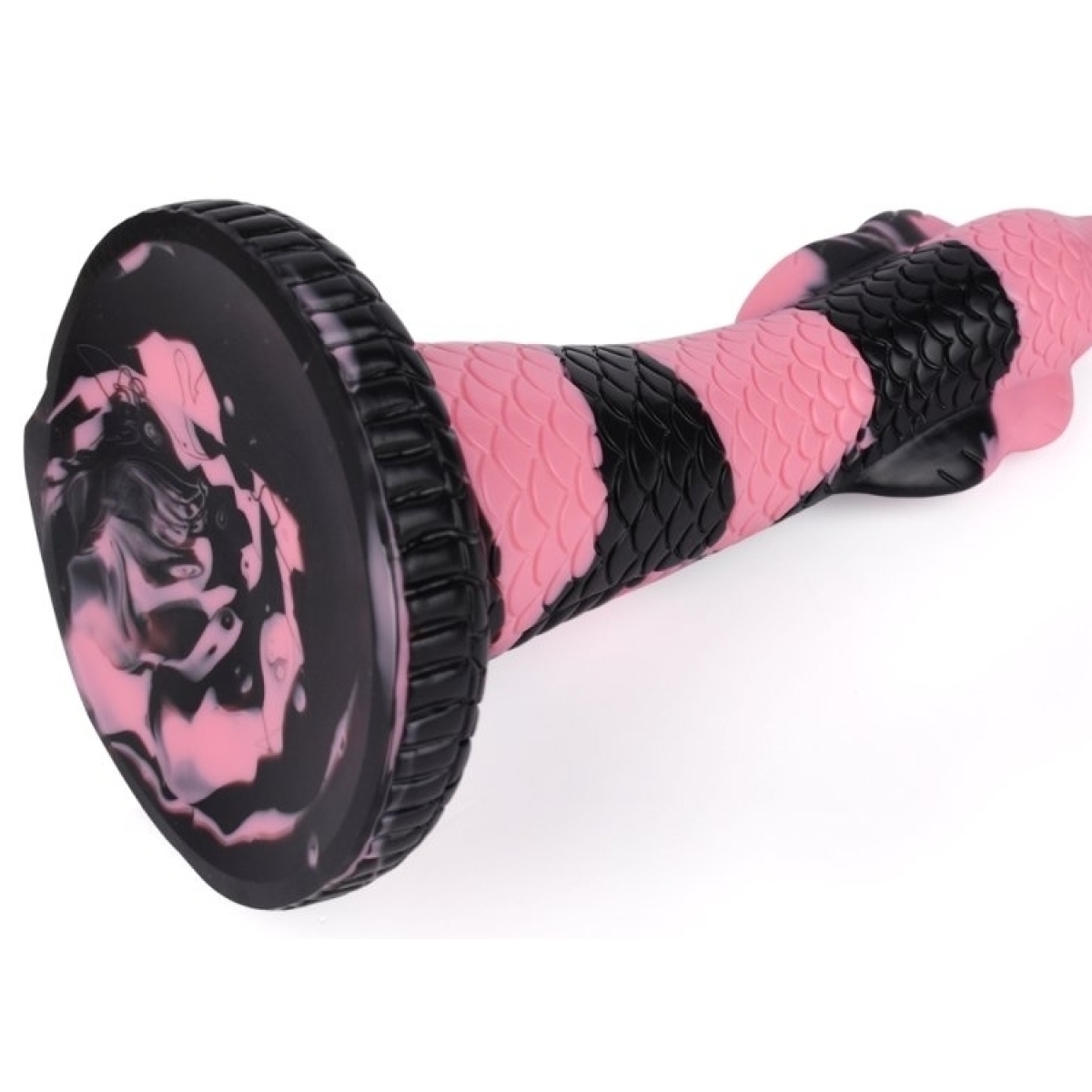 gode cobra snake s 18 x 5cm noir rose 2