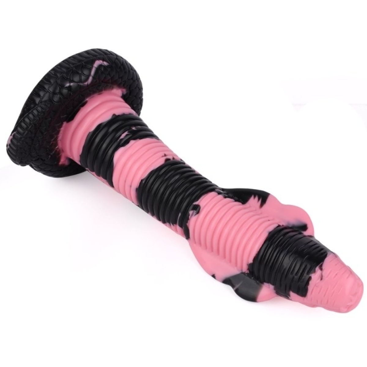 gode cobra snake s 18 x 5cm noir rose 3