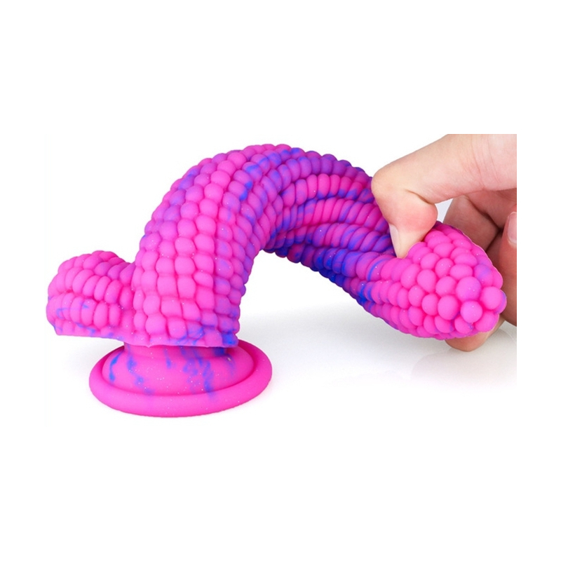gode corn 16 x 4cm rose bleu 1
