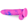 gode corn 16 x 4cm rose bleu 2