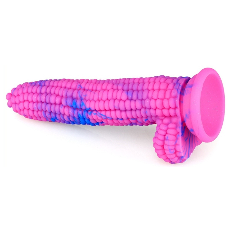 gode corn 16 x 4cm rose bleu 2