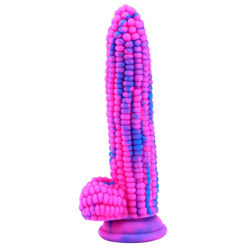 gode corn 16 x 4cm rose bleu