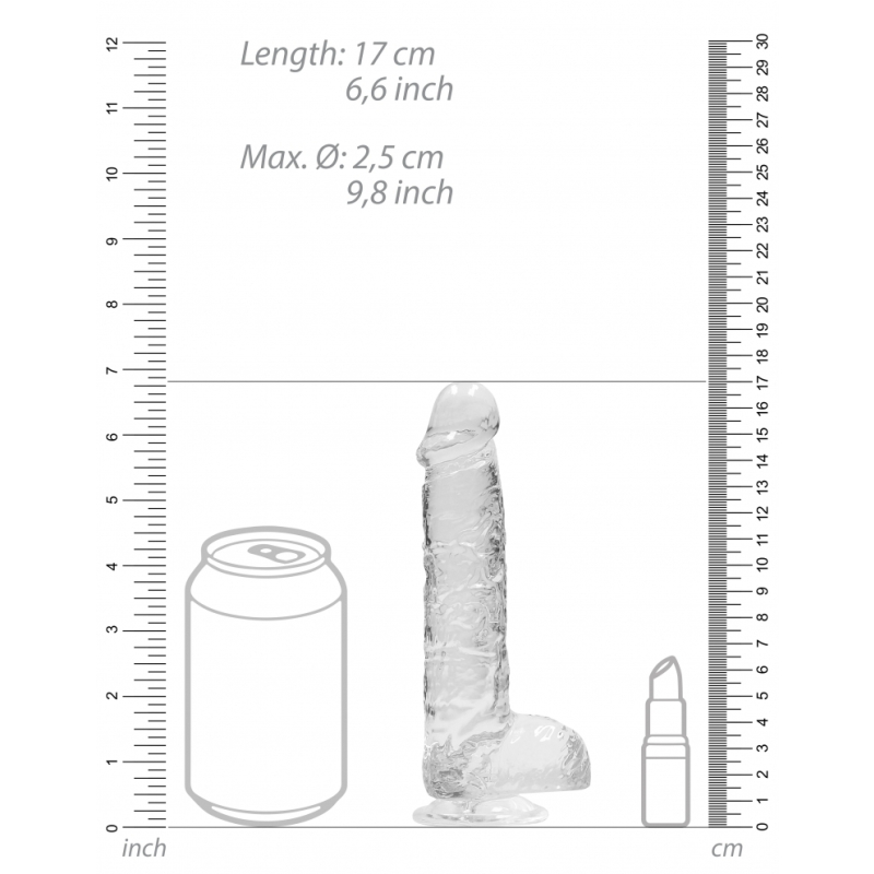 gode crystal clear 12 x 3cm transparent 5