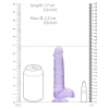 gode crystal clear 12 x 3cm violet 5