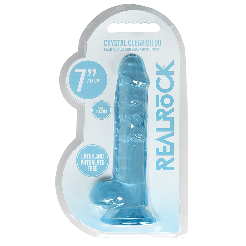 gode crystal clear 14 x 35cm bleu 1