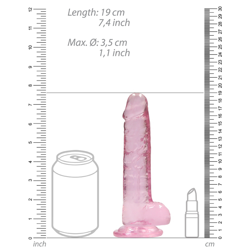 gode crystal clear 14 x 35cm rose 5