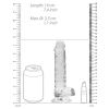 gode crystal clear 14 x 35cm transparent 5