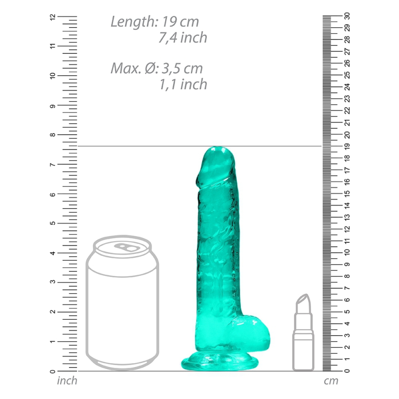 gode crystal clear 14 x 35cm vert 2
