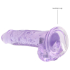 gode crystal clear 14 x 35cm violet 3