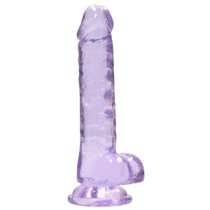 gode crystal clear 14 x 35cm violet