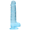 gode crystal clear 16 x 4cm bleu 3