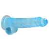 gode crystal clear 16 x 4cm bleu 5