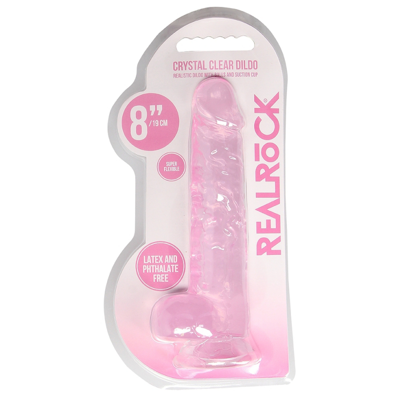 gode crystal clear 16 x 4cm rose 1