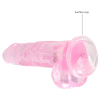 gode crystal clear 16 x 4cm rose 3