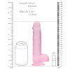 gode crystal clear 16 x 4cm rose 5