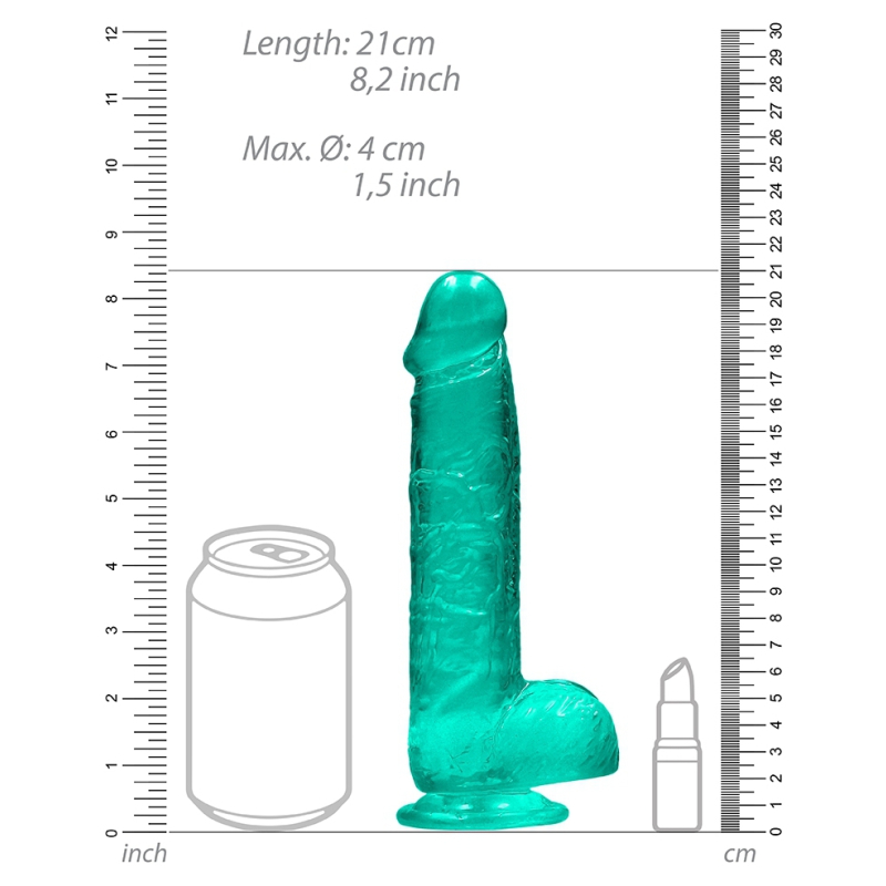 gode crystal clear 16 x 4cm vert 2
