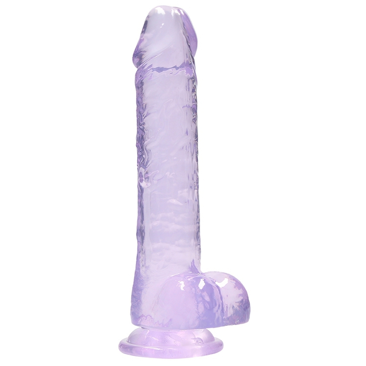 gode crystal clear 16 x 4cm violet