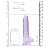 gode crystal clear 16 x 4cm violet 5