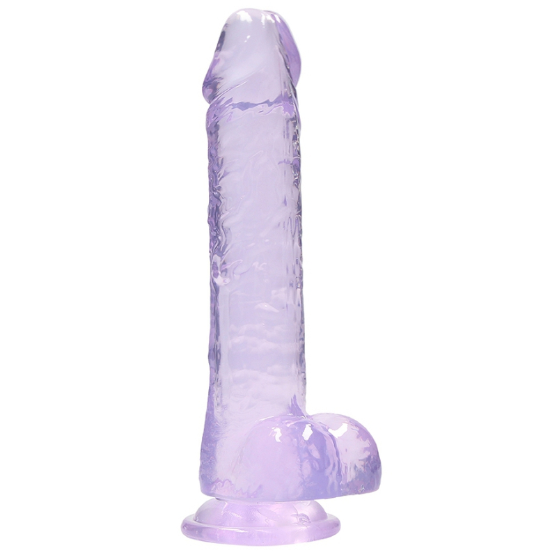 gode crystal clear 16 x 4cm violet
