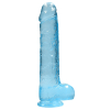 gode crystal clear 19 x 45cm bleu 3