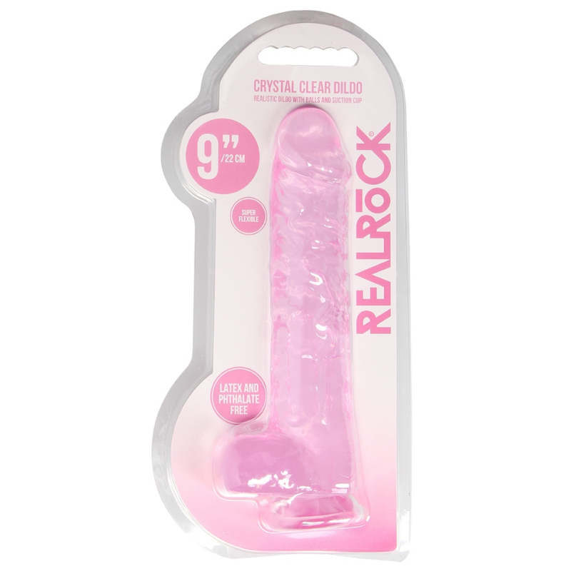 gode crystal clear 19 x 45cm rose 1