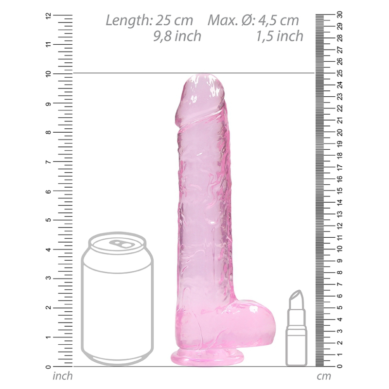 gode crystal clear 19 x 45cm rose 5