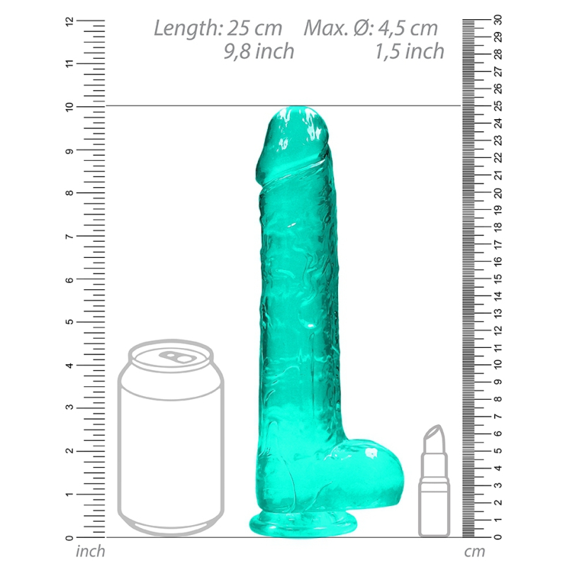 gode crystal clear 19 x 45cm vert 2