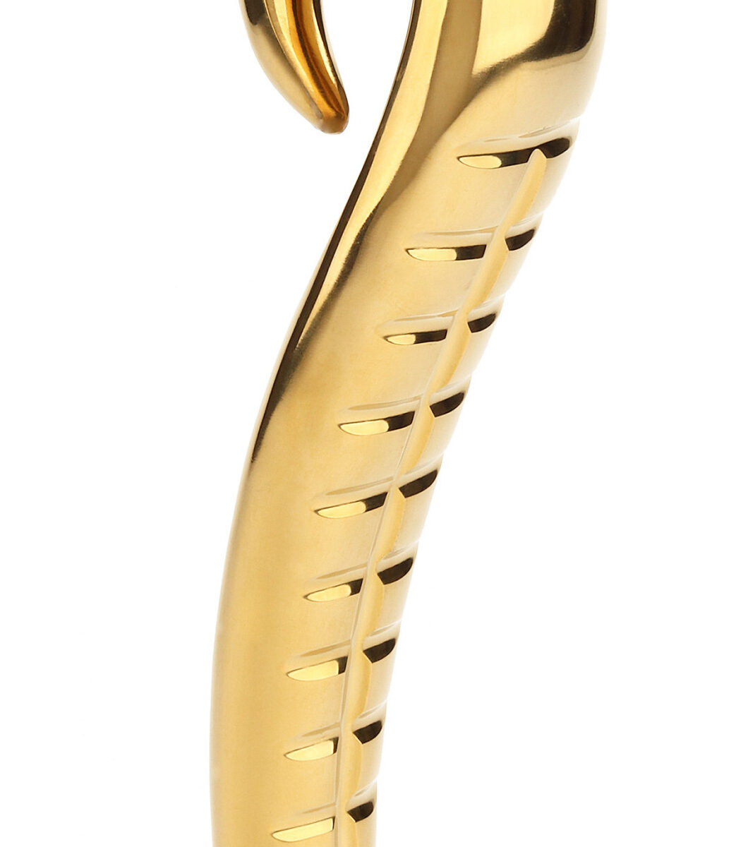 gode devil s tongue 13 x 4 cm dore