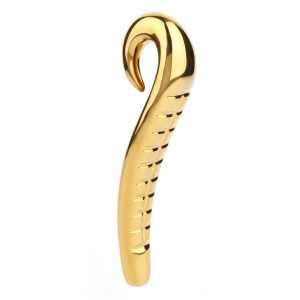gode devil s tongue 13 x 4 cm dore