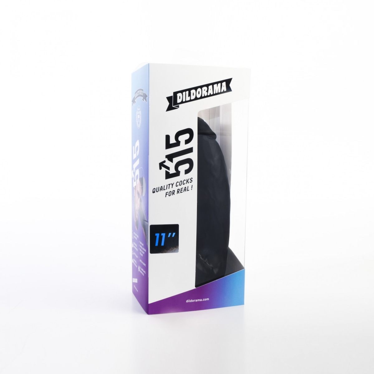 gode dildorama 21 x 6 cm noir 1