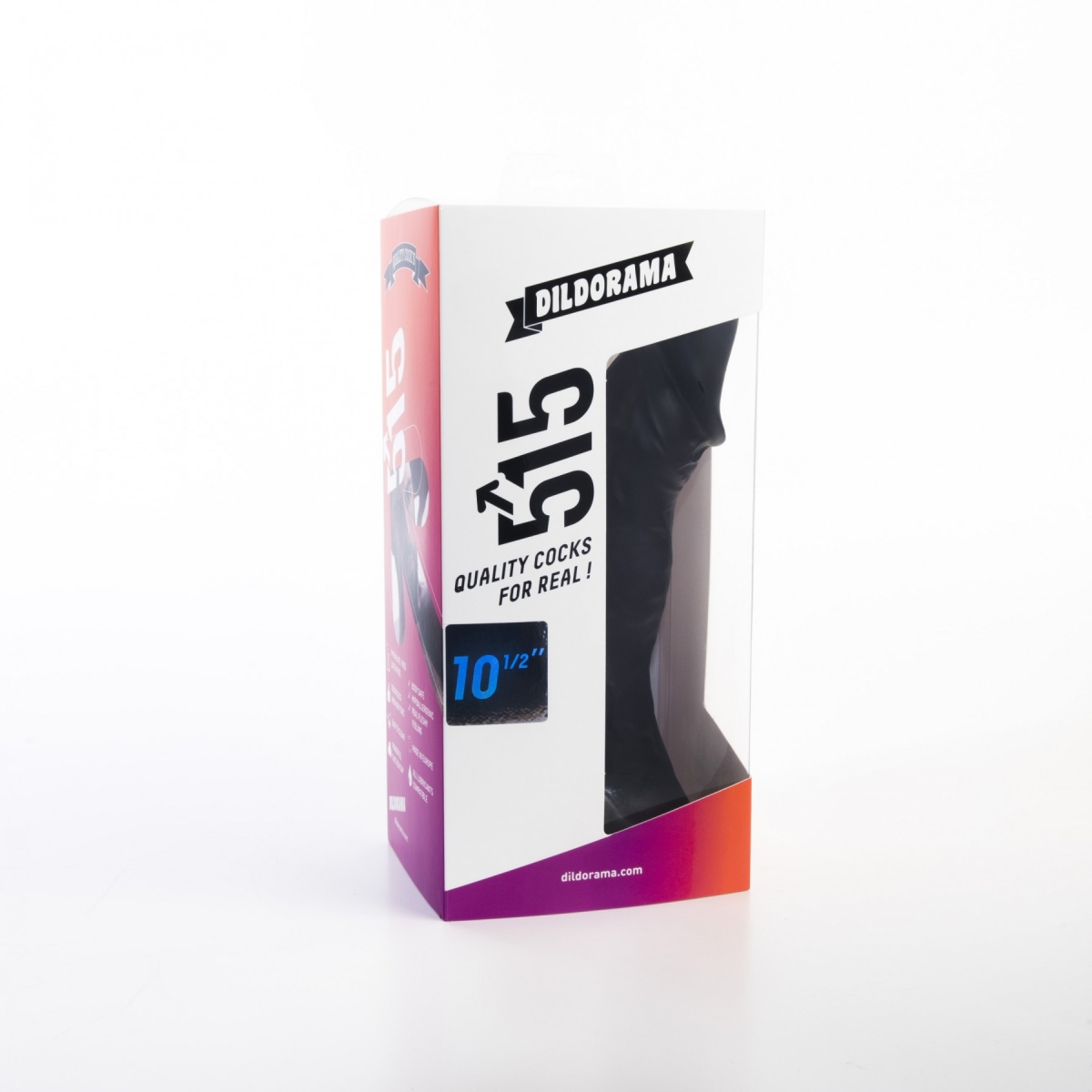 gode dildorama 22 x 6 cm noir 1