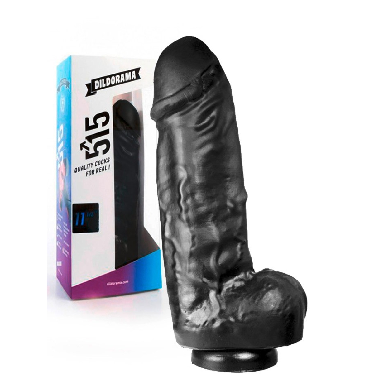 gode dildorama 22 x 8 cm noir 1