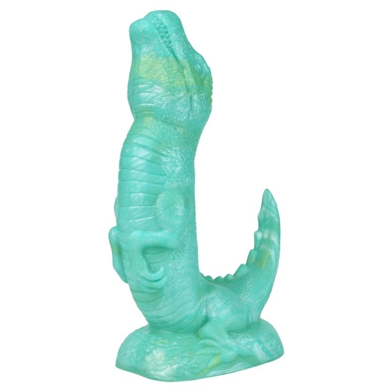 gode-dinosaure-rapt-or-17-x-53cm-vert gode dinosaure rapt or 17 x 53cm vert