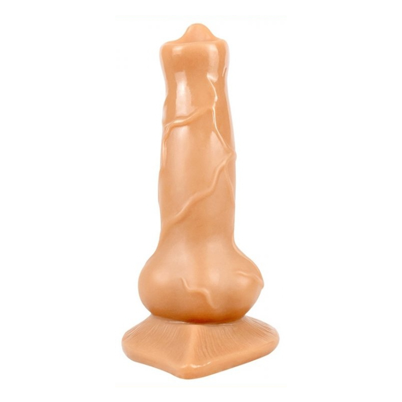 gode dog cock 12 x 4cm flesh 1