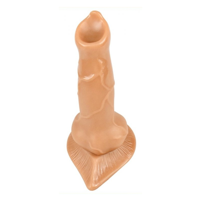 gode dog cock 12 x 4cm flesh 2
