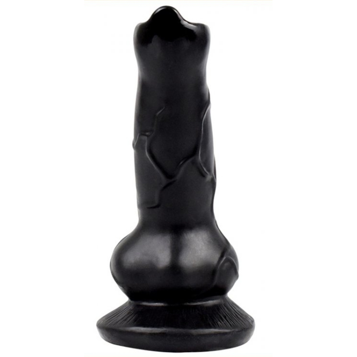 gode dog cock 12 x 4cm noir 1